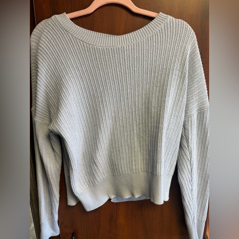 Light blue sweater